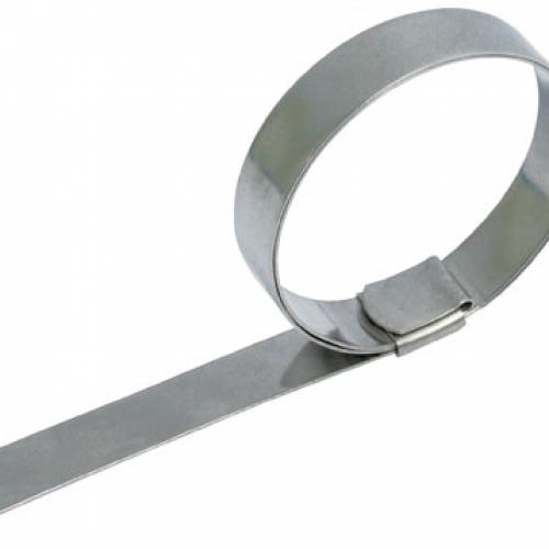 Worm-drive hose clamp